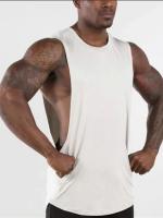 Camiseta sin mangas de gimnasio para hombre, chaleco deportivo de entrenamiento, cómodo, informal, a la moda, gran oferta, Verano - details 4