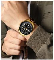 Reloj deportivo NIBOSI de lujo de primera marca para hombre, relojes cronógrafo luminosos resistentes al agua para hombre, reloj automático, reloj Masculino - details 13