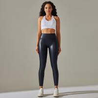 Nessaj-mallas de cuero Pu para mujer, pantalón adelgazante sexy, medias de cintura alta - details 5