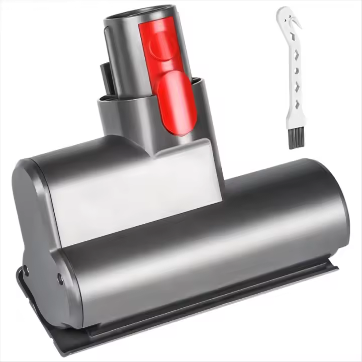 Mini cabezal de cepillo Turbo para aspiradoras inalámbricas Dyson V7 V8 V10 V11 V15, cepillo de turbina que elimina el polvo, el pelo, los ácaros y la suciedad - 1