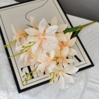 Flor de Magnolia simulada que no se decolora, decoración artística que no se marchita, flores artificiales de Magnolia, regalo decorativo, accesorio de fotografía - details 6