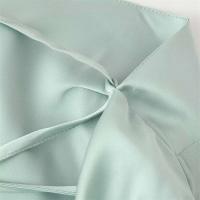 Vestido de Tirantes Ouwu para Mujer Espalda Abierta, Cuello Colgante, Textura de Seda - details 13