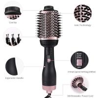 Secador de Cabello Profesional Un Solo Paso Alisa Volumizadora Peine de Aire Caliente - details 2