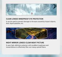 Kapvoe-Gafas de esquí fotocromáticas para hombre y mujer, máscara antiniebla para Snowboard, Kit de gafas de protección UV400, gafas de nieve, moto de nieve, Invierno - details 12