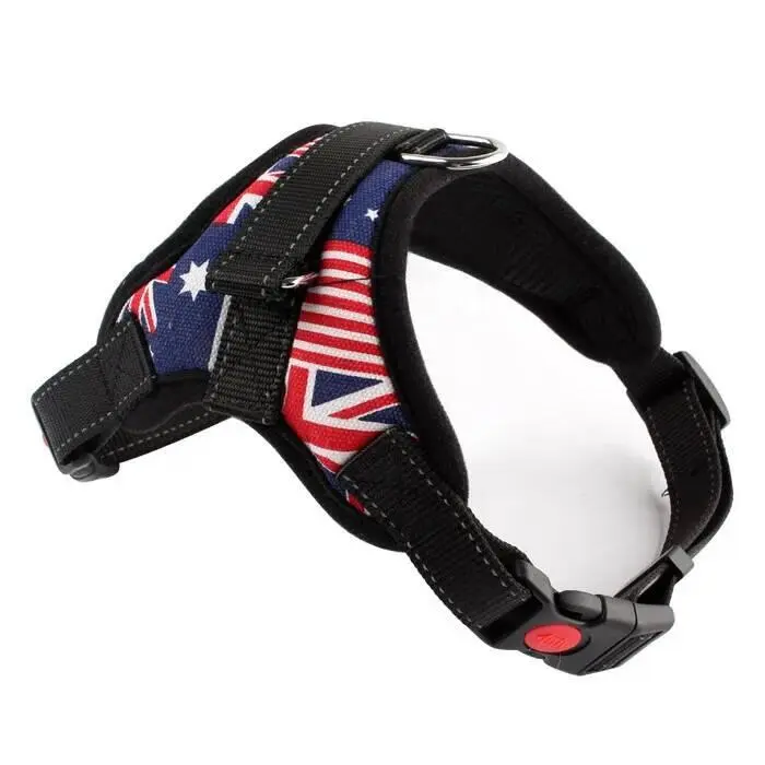Arnés para Perros de Nailon duradero, Chaleco para Perros grandes y medianos, collar de Liberación - 1