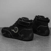 Zapatillas de deporte para hombre, botas cortas de felpa para deportes de senderismo al aire libre, zapatos informales de fondo suave para hombre, zapatos cómodos de marca originales - details 21