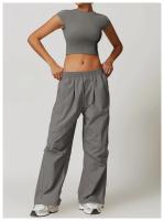 Camiseta deportiva de manga corta con cuello redondo para mujer, Camisa ajustada de manga corta para Yoga, secado fino, para correr - details 9