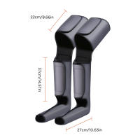 Masajeador eléctrico de piernas y pies, presión de aire, Shiatsu, masaje de pantorrilla, compresión de muslo, promueve la circulación sanguínea, alivia la fatiga muscular - details 8
