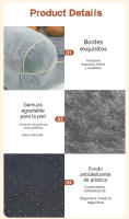 Sofá Cama para Perros - Antimanchas, Fondo Antideslizante, Lavable, en Colores Azul y Gris, Ideal para Perros Grandes - details 8