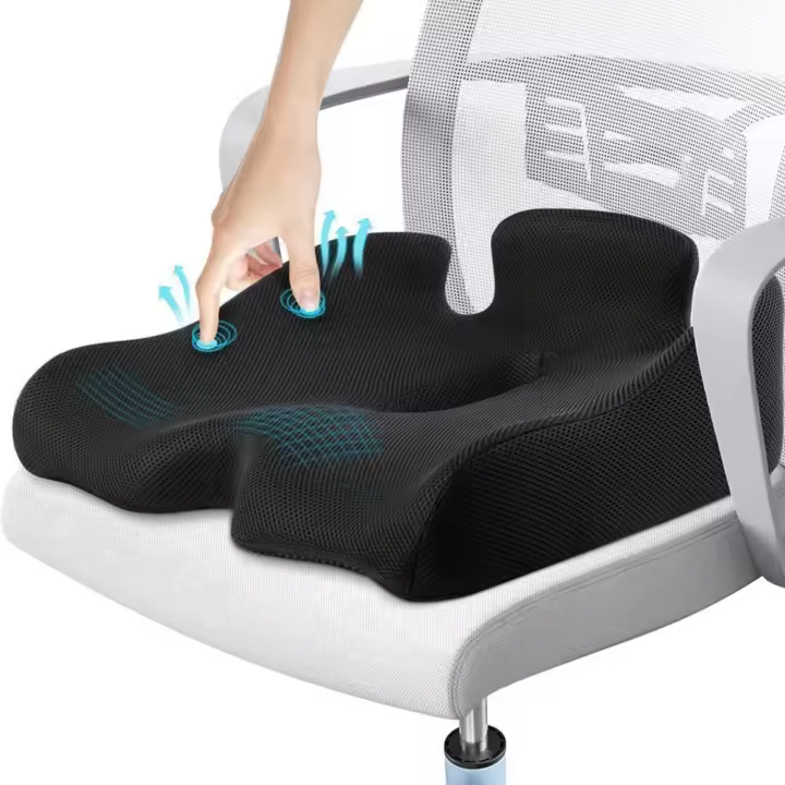 Espuma Viscoelástica, Reduce la Ciática, Alivia el Dolor de Espalda, para Coche - 1