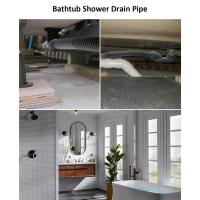 Trampa de perfil bajo 1 1/2 P, tubo de drenaje Flexible para bañera y ducha, trampa plana P, drenaje de bañera independiente para desagüe de bañera - details 4