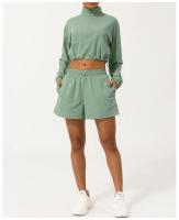 Chaqueta de Yoga de cuello alto con media cremallera para mujer, protección solar UV, ropa transpirable para exteriores, cordón con capucha, Verano - details 7