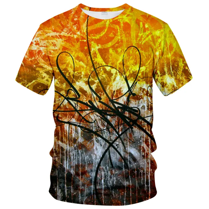Camiseta con estampado 3D de Hip Hop para hombre y mujer, camiseta de manga corta con patrón de serie Animal, nuevos patrones - 1