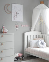 Mosquitera colgante para decoración de cama de bebé, cortinas de tul para dormitorio, casa de juegos, habitación de niños - details 0
