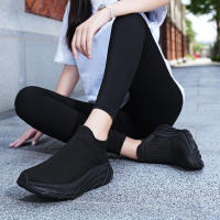 Taburete ultraligero tejido para mujer, zapatos deportivos ultraligeros de gran tamaño, ideal para primavera y otoño - details 5