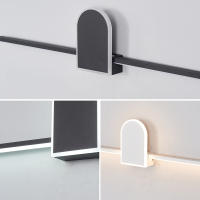 NEO Gleam-luz frontal para espejo de baño, luces Led modernas para espejo de pared, candelabro blanco y negro, L70, 90, 110cm - details 7