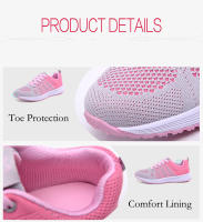 Zapatillas de correr de malla transpirable para mujer, Tenis ligeros para exteriores, zapatillas deportivas informales para caminar - details 4