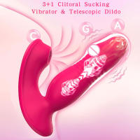 Inserte el vibrador de punto G del pene falso, juguete humano adulto 3 en 1, vibrador portátil para mujer y aplicación de control remoto mariposa pareja juguete sexual herramienta de placer sexual para mujeres - details 0
