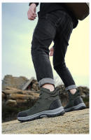 Zapatos de senderismo de alta calidad para hombre, zapatillas impermeables para escalada de montaña, calzado antideslizante para acampar, botas de Trekking informales para deportes al aire libre - details 7