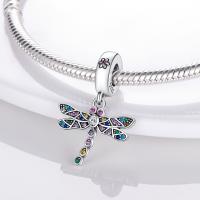 LAZA-Colgante de luciérnaga que brilla en la oscuridad, de Plata de Ley 925, compatible con Pulsera Original, collar, joyería - details 8