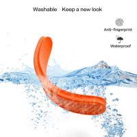 Funda protectora de silicona para Apple AirPods Max, funda protectora a prueba de polvo para auriculares inalámbricos con Bluetooth - details 5