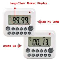 Temporizador eléctrico Digital LCD, deportes escolares, cocina, 12 teclas, cuenta atrás, Stopcontact, despertador magnético de café - details 29