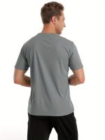 Breathable Moisture-Wicking Men's T-Shirt for Sports Training and Workouts - details 8