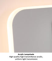 LEFANGXING Lámpara de Pared LED Luz Cálida, Rotación de 350°, Plegable, Luz de Lectura para Dormitorio, Estudio, Hotel - details 19
