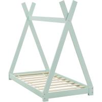 Cama para niños pequeños Cama Infantil 160 x 80cm Estructura Tipi de Madera Pino Color Pino Natural - details 33