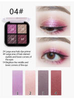 Paleta de Sombras de Ojos Bsimone de Cuatro Colores Luz Suave y Brillante en Tres Dimensiones - details 4