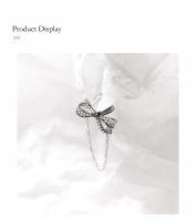 Pendientes de Clip de Plata Esterlina S925 ArgentFlow Diseño de Lazo de Moda Sin Alergias para Mujeres Joyería de Metal de China - details 4