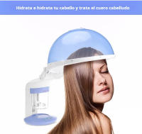 3 in 1 Beauty Salon Vaporizer Aroma Ozone Facial Steamer Face Sauna SPA Hot Thermal Spray Vapor Facial Steaming Skin Device - details 7