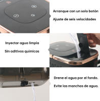 Limpiador a vapor portátil de 2500 W, hidrolavadora con esterilización a alta temperatura para el hogar, el coche, la cocina y el aire acondicionado. - details 7