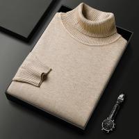 Suéter de cachemira para hombre, jersey de lana de cuello alto, suave y cálido, suéter de punto, Otoño e Invierno - details 10