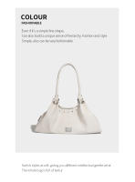 Bolso de hombro retro de moda con diseño de locomotora, bolso de mano de gran capacidad para mujer, nuevo bolso para las axilas - details 8