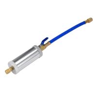 Inyector de tinte para aire acondicionado de coche, inyección de aceite R12, R134A, R22, tubo de relleno de refrigerante líquido puro de 2 onzas, azul - details 1