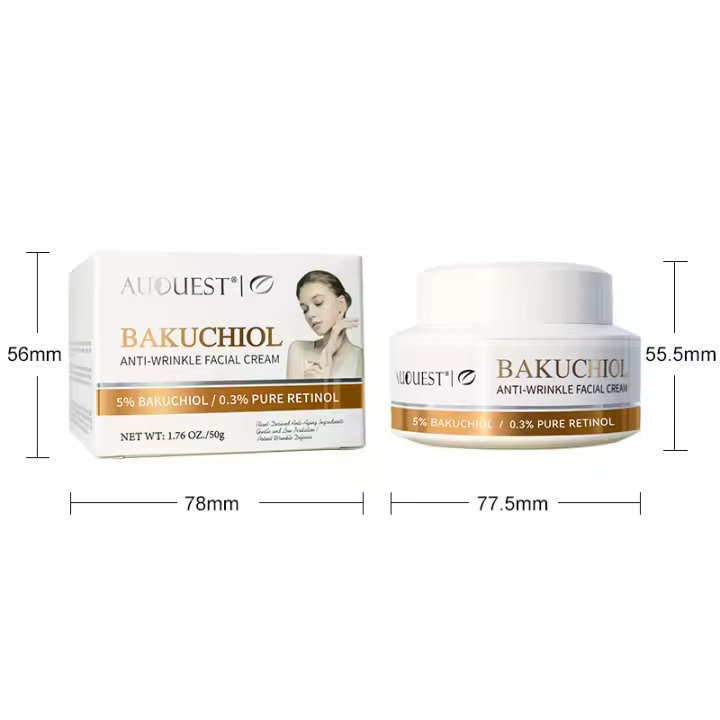 Crema Facial de Retinol Antiedad Instantánea, Desvanecimiento de Arrugas, Hidratación y Suavización - 1