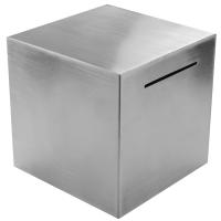 Hucha segura hecha de acero inoxidable, caja de seguridad, Banco de ahorro de dinero para niños, solo puede ahorrar la hucha que no se puede quitar - details 7