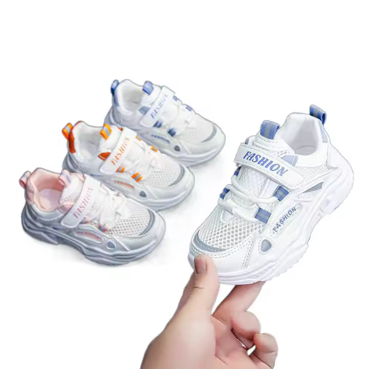 Zapatillas deportivas transpirables de malla para niños Primavera-Verano 2025 - 1