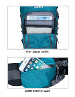 Mochila de montañismo de gran capacidad para escalada al aire libre, senderismo, deportes de acampada, bolsa para zapatos, bolsillo, viaje, senderismo, ciclismo - details 10