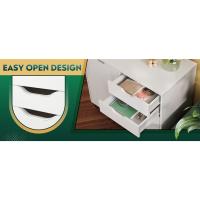 white drawer