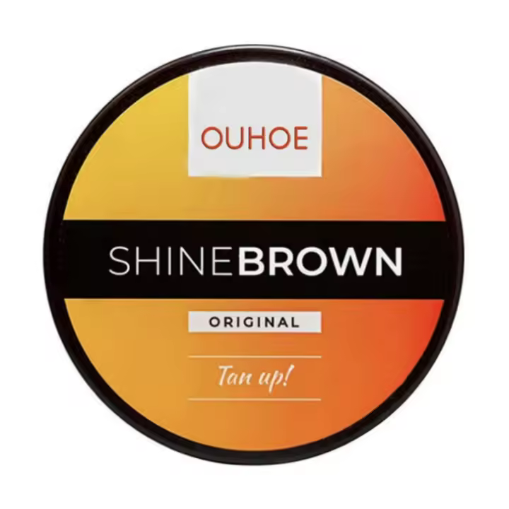 Acelerador Bronceador (200g), marrón brillante, Bronceador Corporal, apto para solários y Sol exterior, Crema Bronceadora Natural - 1