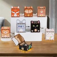 Caja de música de madera 3D artesanal, impresión en Color, manivela manual, cajas musicales, estructura de rompecabezas, caja de música de animales de dibujos animados, regalos de cumpleaños - details 10