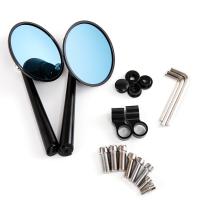 Espejo Trasero Redondo Universal CNC de RESPRACE Para Yamaha XSR900 XSR700 xsr155 CB650R vn 650 Scooter Sport bike Hecho en China - details 5