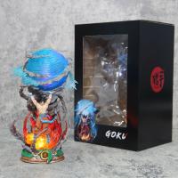 Figuras de acción de Pvc coleccionables, juguetes coleccionables de 25cm, Spirit Bomb, Sou Goku, estatua de Super Saiya, regalo - details 15