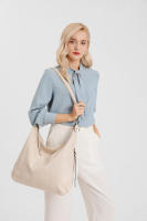 Bolso de hombro de piel sintética para mujer, conjunto de tres piezas, suave - details 48