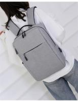 Mochila de negocios para hombre, versión coreana, bolsa de viaje de moda, mochila informal para estudiantes, minimalista y a la - details 25