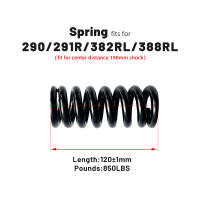 Amortiguador trasero para motocicleta EXA 290 291R, resorte especial para bicicleta, 120mm - details 10