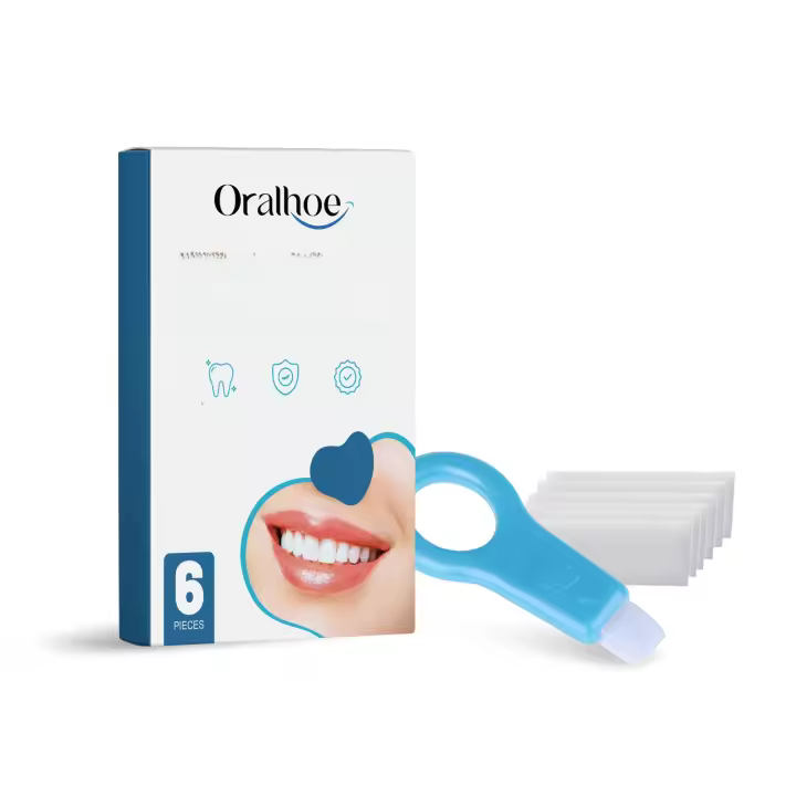 Kit de reparación dental para blanquear, eliminar manchas negras, dientes amarillos y limpiar con esponja - 1