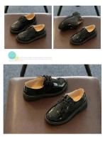 Zapatos planos de cuero para niños, zapatos de baile antideslizantes para actuaciones escolares, zapatos casuales para fiestas, bodas para niños pequeños - details 1
